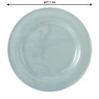 Seltmann Weiden Beat Color Glaze Speiseteller ø 27,7 cm 6er Set - Arktisblau