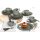 Seltmann Weiden Beat Color Glaze Speiseteller ø 27,7 cm 6er Set - Perlblau