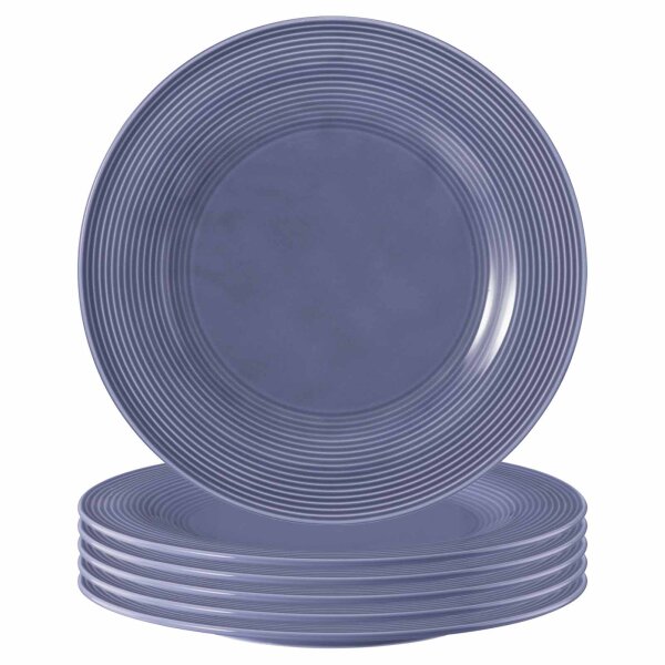 Seltmann Weiden Beat Color Glaze Speiseteller ø 27,7 cm 6er Set - Fliederblau