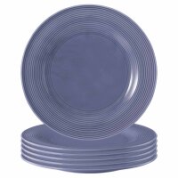 Seltmann Weiden Beat Color Glaze Speiseteller ø 27,7 cm 6er Set - Fliederblau
