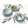 Seltmann Weiden Beat Color Glaze Suppenteller ø 22,5 cm 6er Set - Arktisblau