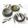 Seltmann Weiden Beat Color Glaze Suppenteller ø 22,5 cm 6er Set - Perlgrau