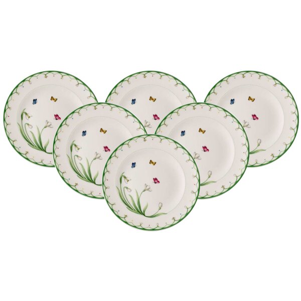 Villeroy & Boch Colourful Spring Frühstücksteller ø 21,5 cm 6er Set