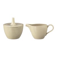 Seltmann Weiden Beat Color Glaze Milch & Zucker Set 2-teilig - Sandbeige