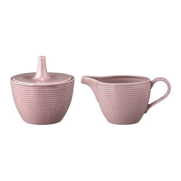 Seltmann Weiden Beat Color Glaze Milch & Zucker Set 2-teilig - Altrosa