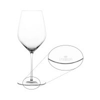 Spiegelau Hi-Lite Bordeauxglas 650 ml 2er Set + Poliertuch
