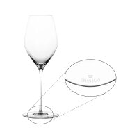 Spiegelau Hi-Lite Champagnerglas 347 ml 6er Set + Poliertuch