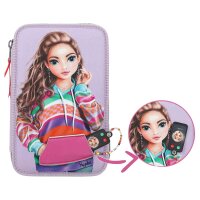 TOPModel 3-Fach Federtasche JOY mit appliziertem...