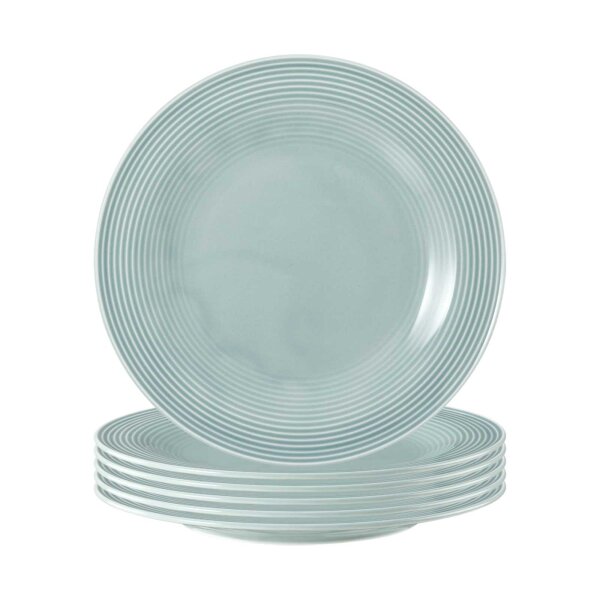 Seltmann Weiden Beat Color Glaze Frühstücksteller ø 23,3 cm 6er Set - Arktisblau