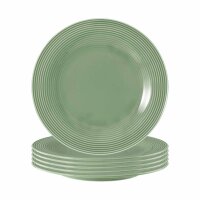 Seltmann Weiden Beat Color Glaze Frühstücksteller ø 23,3 cm 6er Set - Salbeigrün
