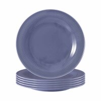 Seltmann Weiden Beat Color Glaze Frühstücksteller ø 23,3 cm 6er Set - Fliederblau