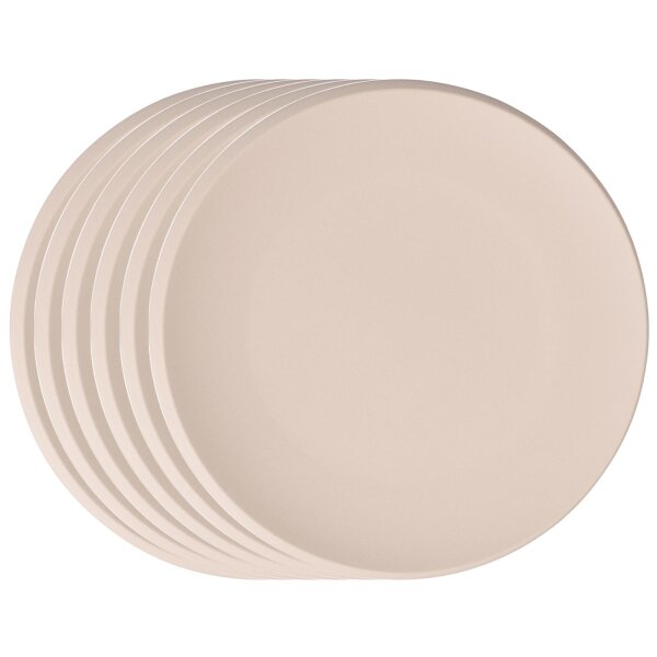 Villeroy & Boch NewMoon beige Platzteller ø 29 cm 6er Set