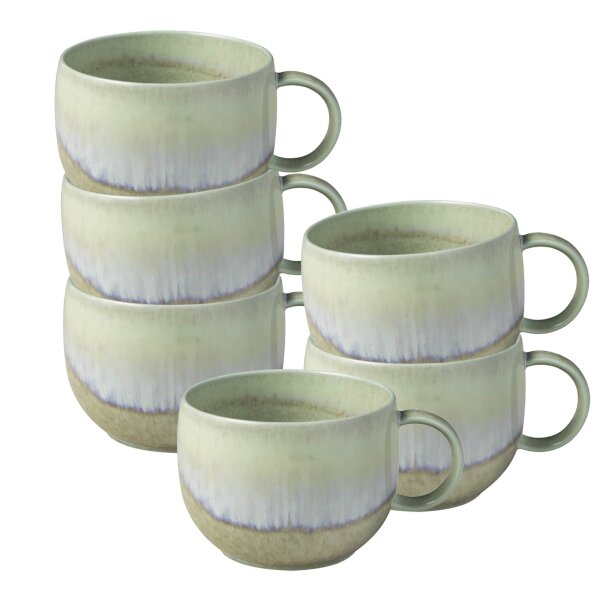 like. by Villeroy & Boch Perlemor Alga Kaffeetasse 190 ml  6er Set