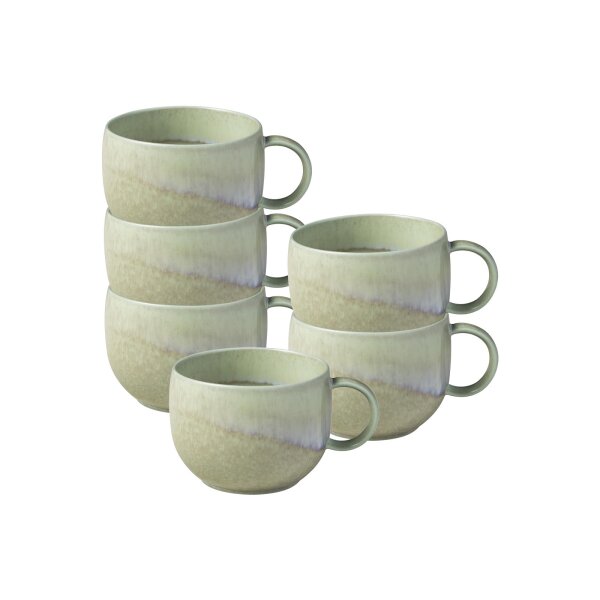 like. by Villeroy & Boch Perlemor Alga Espressotasse 60 ml 6er Set