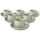 like. by Villeroy & Boch Perlemor Alga Kaffeetasse mit Untertasse 190 ml 6er Set