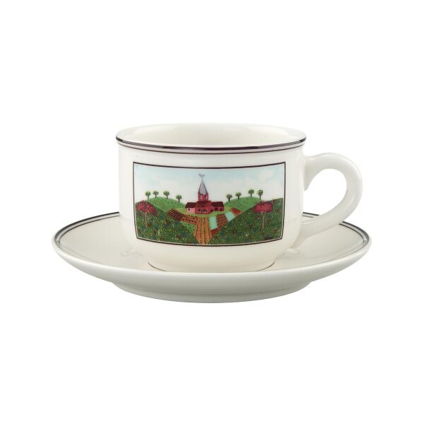 Villeroy & Boch Design Naif Teetasse mit Untertasse 250 ml