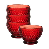 Villeroy & Boch Boston Coloured Dessertschale ø 11,7 cm 4er Set - Rot