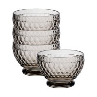 Villeroy & Boch Boston Coloured Dessertschale ø 11,7 cm 4er Set - Grau