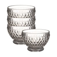 Villeroy & Boch Boston Coloured Dessertschale ø 11,7 cm 4er Set - Klar