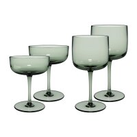 like. by Villeroy & Boch Like Glass Wein- und Sektgläser Set 4-teilig - Sage