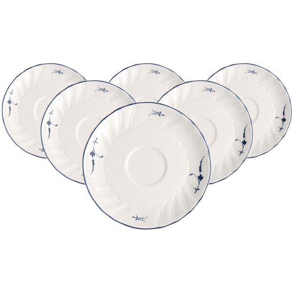 Villeroy & Boch Vieux Luxembourg Mokka-/Espressountertasse ø 12 cm 6er Set