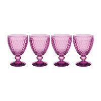 Villeroy & Boch Boston Coloured Rotweinglas 310 ml 4er Set - Berry