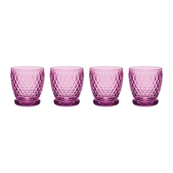 Villeroy & Boch Boston Coloured Becher 330 ml 4er Set - Berry