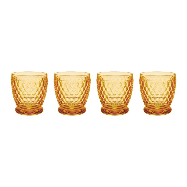 Villeroy & Boch Boston Coloured Becher 330 ml 4er Set - Saffron