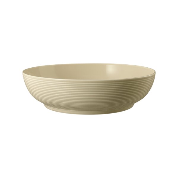 Seltmann Weiden Beat Color Glaze Foodbowl ø 25,5 cm - Sandbeige