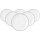 Seltmann Weiden Lido Black Line Untertasse ø 14,5 cm 6er Set