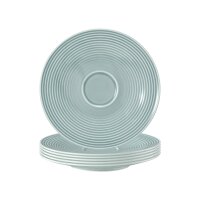 Seltmann Weiden Beat Color Glaze Untertasse ø 16,7 cm 6er Set - Arktisblau