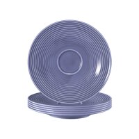 Seltmann Weiden Beat Color Glaze Untertasse ø 16,7 cm 6er Set - Fliederblau