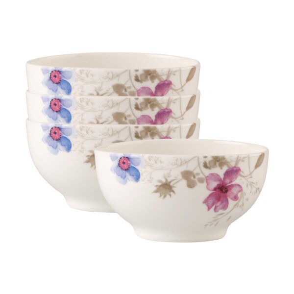 Villeroy & Boch Mariefleur Gris Basic French-Bol 15 x 13 cm 4er Set
