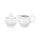 Seltmann Weiden Lido Black Line Milch & Zuckerset 2-teilig