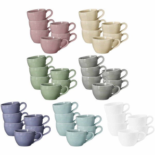 Seltmann Weiden Beat Color Glaze Espressotasse 0,11 l 6er Set - Variante