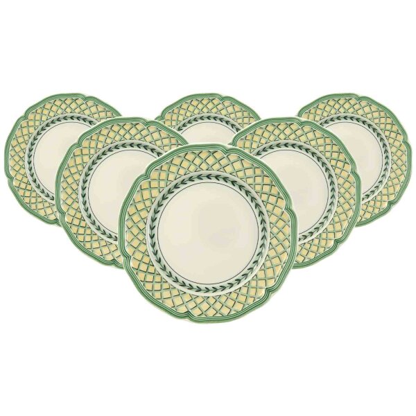 Villeroy & Boch French Garden Orange Frühstücksteller ø 20,7 cm 6er Set