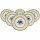Villeroy & Boch French Garden Valence Suppenteller ø 22,8 cm 6er Set