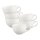 Villeroy & Boch White Pearl Cappuccinotasse 310 ml 6er Set