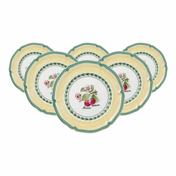 Villeroy & Boch French Garden Valence Brotteller ø 17,4 cm 6er Set