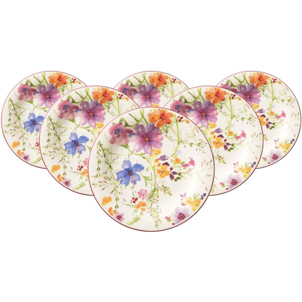 Villeroy & Boch Mariefleur Basic Frühstücksteller ø 21,5 cm 6er Set