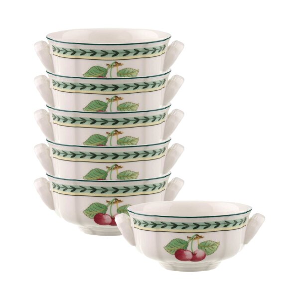 Villeroy & Boch French Garden Fleurence Suppentasse 240 ml 6er Set