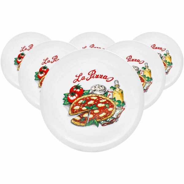 Van Well Pizzateller ø 30,5 cm Napoli 6er Set