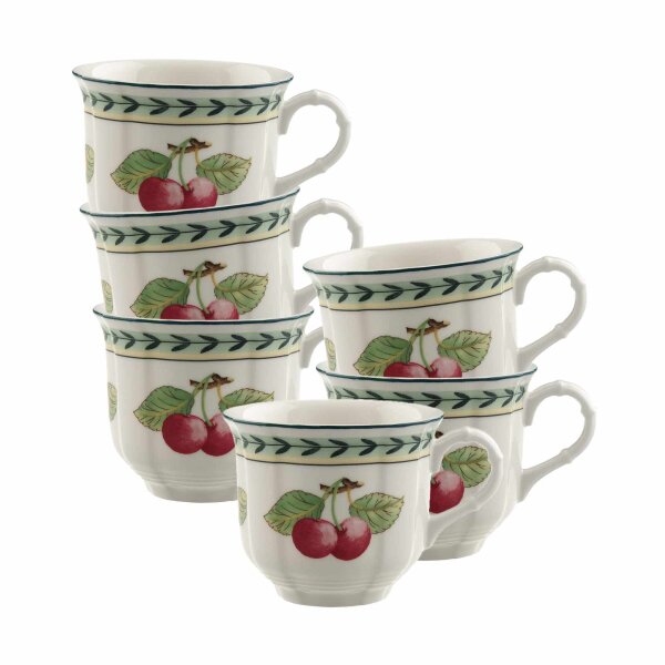 Villeroy & Boch French Garden Fleurence Kaffeetasse 120 ml 6er Set