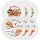 Van Well Pizzateller ø 30,5 cm Napoli & Margherita 6er Set