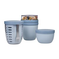 Mepal ELLIPSE Pot-Set 3-teilig - Nordic Blue