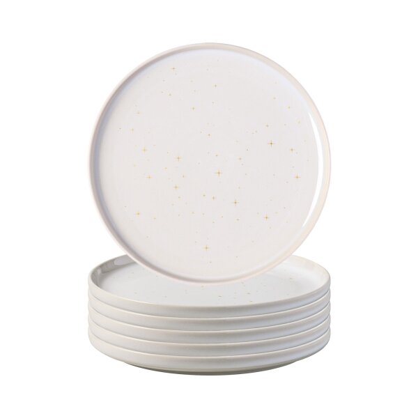 like. by Villeroy & Boch Winter Glow Frühstücksteller ø 21,1 cm 6er Set