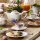 Villeroy & Boch Mariefleur Gris Basic Frühstückstasse mit Untertasse 290 ml 6er Set