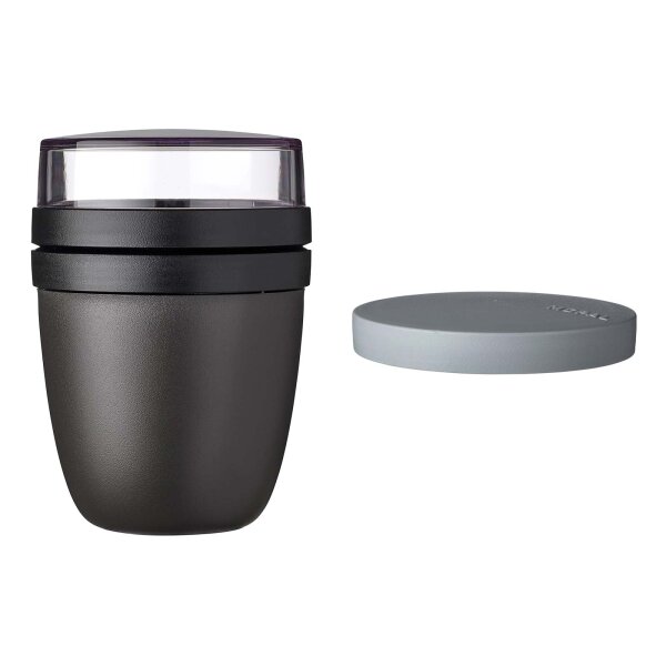 Mepal ELLIPSE Lunchpot Switch mit Snack-Deckel - Nordic Black