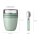 Mepal ELLIPSE Lunchpot + Faltbarer Löffel - Nordic Black