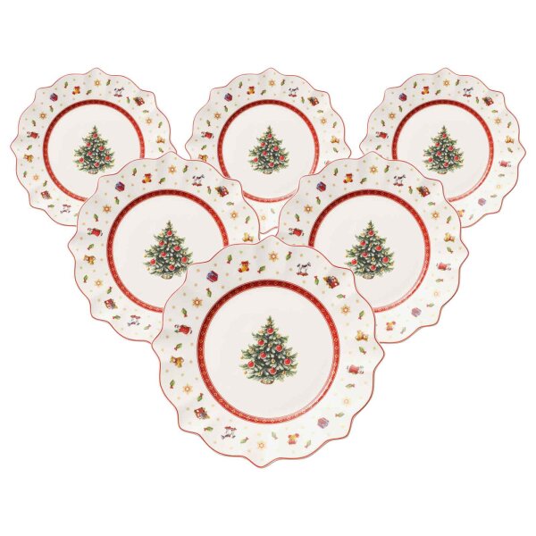 Villeroy & Boch Toys Delight Frühstücksteller ø 24,5 cm weiß 6er Set